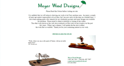 Desktop Screenshot of meyerwooddesigns.com